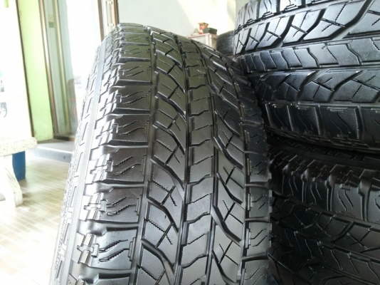 ล้อลาย bradley ขอบ16x8 พร้อมยาง yokohama geolandar ats 265/70/16