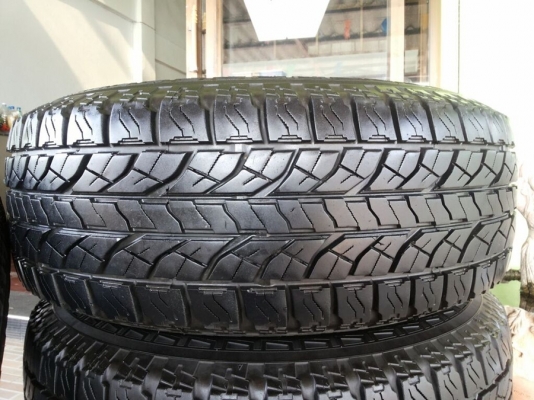 ล้อลาย bradley ขอบ16x8 พร้อมยาง yokohama geolandar ats 265/70/16