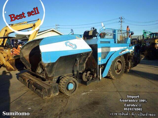 ขาย รถปูยาง sumitomo จำหน่าย รถ เครื่องจักร อุปกรณ์ทุกชนิด นำเข้า100\% ราคาถูก eurotec 0818176901