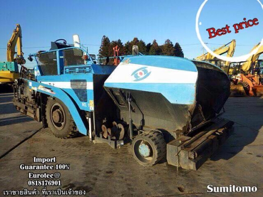 ขาย รถปูยาง sumitomo จำหน่าย รถ เครื่องจักร อุปกรณ์ทุกชนิด นำเข้า100\% ราคาถูก eurotec 0818176901 ขาย รถปูยาง sumitomo จำหน่าย รถ เครื่องจักร อุปกรณ์ทุกชนิด นำเข้า100\% ราคาถูก eurotec 0818176901