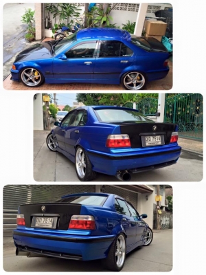 รถบ้านE36นกแก้วสวยหรูหร่าเครื่อง1jโบ ช่วงล่างSkyline R33 รถสวยมีเสน่ห์หาอยู่ไม่ผิดหวังครับ