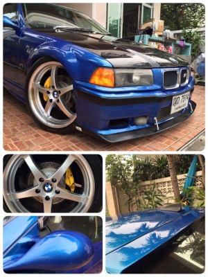 รถบ้านE36นกแก้วสวยหรูหร่าเครื่อง1jโบ ช่วงล่างSkyline R33 รถสวยมีเสน่ห์หาอยู่ไม่ผิดหวังครับ