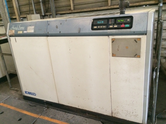 ปั้มลมมือสอง kobelco 100 hp สภาพพร้อมใช้งาน