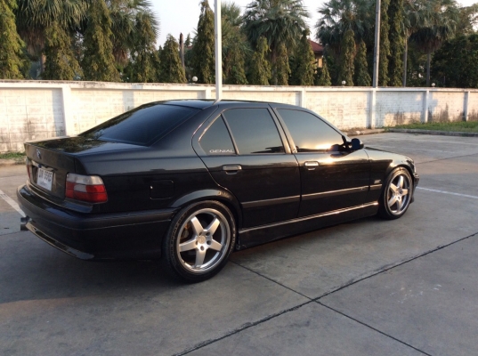ขายรถ BMW E36 318IA ปี97 เครื่อง 1JZเทอร์โบเดี่ยว AR/70 เกียร์ออโต้ ติดแก๊สLPGระบบหัวฉีด ภายในเดิมๆของแต่งแท้ตามรูปเลยครับ ชุดแต่ง แม็กHaman 2ชิ้นแท้ ขอบ18&quot; เบรคSkyline รถขับดีเลยครับ ขับกลับได้เลยครับ ภาษี59 เล่มพร้อมครับ