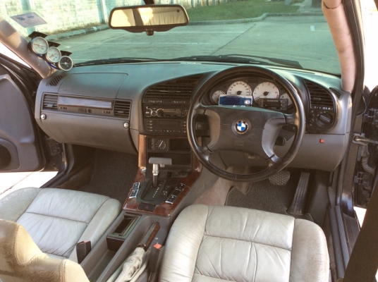 ขายรถ BMW E36 318IA ปี97 เครื่อง 1JZเทอร์โบเดี่ยว AR/70 เกียร์ออโต้ ติดแก๊สLPGระบบหัวฉีด ภายในเดิมๆของแต่งแท้ตามรูปเลยครับ ชุดแต่ง แม็กHaman 2ชิ้นแท้ ขอบ18&quot; เบรคSkyline รถขับดีเลยครับ ขับกลับได้เลยครับ ภาษี59 เล่มพร้อมครับ