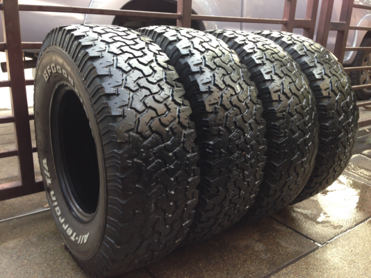 ยาง All BF goodrich 31 10.5 R15 ปี11 ดอกเต็ม พร้อมใช้งาน ราคาไม่แพง