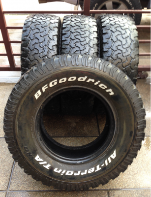 ยาง All BF goodrich 31 10.5 R15 ปี11 ดอกเต็ม พร้อมใช้งาน ราคาไม่แพง