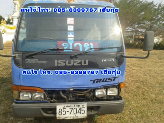 ขายรถ 6 ล้อ อีซูซุ กระบะบรรทุก (มีข้างเสริม)