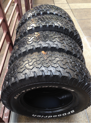 ยาง All BF goodrich 265 75 16 ดอกเยอะ พร้อมใช้งาน ราคาไม่แพง