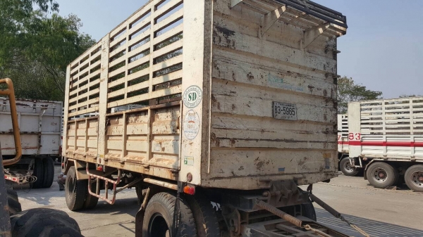 ขาย รถพ่วงแม่-ลูกไม่ดั้ม HINO FM2P เครื่อง P11C 320 แรงม้า เกียร์ ZF คัสซีสวยตลอดเส้น แอร์เย็น ลูก 2 คาน ยาว 6.20 เมตร ทะเบียนพร้อมโอนครับ