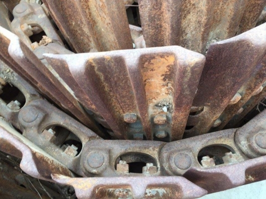 โซ่พร้อมใบเก่านอกญี่ปุ่น HITACHI EX200-3 ใบยาว 60 ซม โซ่พร้อมใบเก่านอกญี่ปุ่น HITACHI EX200-3 ใบยาว 60 ซม