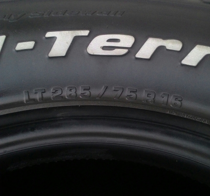 ขาย ยางBF All 285/75/16