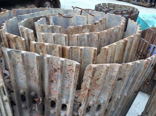 โซ่พร้อมใบเก่านอกญี่ปุ่น HITACHI EX120-3-5 ใบยาว 60 ซม เส้นละ 45,000 โซ่พร้อมใบเก่านอกญี่ปุ่น HITACHI EX120-3-5 ใบยาว 60 ซม เส้นละ 45,000