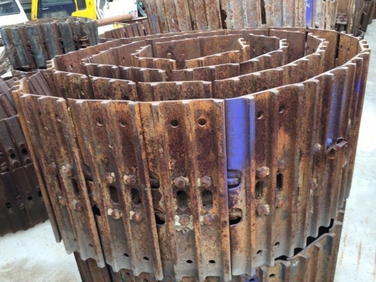 โซ่พร้อมใบเก่านอกญี่ปุ่น HITACHI EX120-3-5 ใบยาว 50 ซม โซ่พร้อมใบเก่านอกญี่ปุ่น HITACHI EX120-3-5 ใบยาว 50 ซม