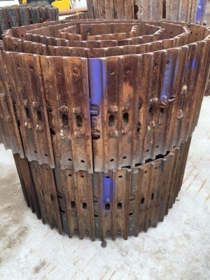 โซ่พร้อมใบเก่านอกญี่ปุ่น HITACHI EX120-3-5 ใบยาว 50 ซม โซ่พร้อมใบเก่านอกญี่ปุ่น HITACHI EX120-3-5 ใบยาว 50 ซม