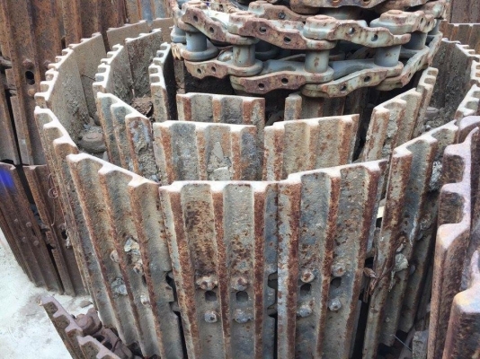 โซ่พร้อมใบเก่านอกญี่ปุ่น HITACHI EX60-3-5 ใบยาว 50 ซม โซ่พร้อมใบเก่านอกญี่ปุ่น HITACHI EX60-3-5 ใบยาว 50 ซม