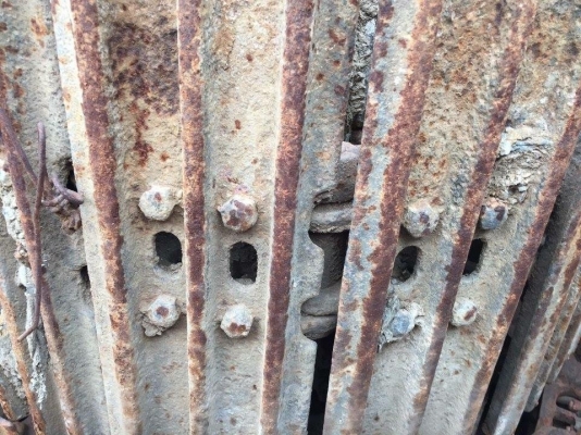 โซ่พร้อมใบเก่านอกญี่ปุ่น HITACHI EX60-3-5 ใบยาว 50 ซม โซ่พร้อมใบเก่านอกญี่ปุ่น HITACHI EX60-3-5 ใบยาว 50 ซม