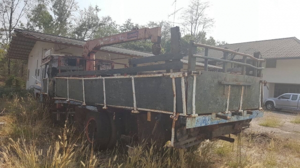 ขายตามสภาพ 10 ล้อ หัวยาวเพลาเดียว ติดเครน UNIC 3 ตัน เครื่อง HO7C 180 แรงม้า ทะเบียนแจ้ง ม.79 ครับ ขายตามสภาพ 10 ล้อ หัวยาวเพลาเดียว ติดเครน UNIC 3 ตัน เครื่อง HO7C 180 แรงม้า ทะเบียนแจ้ง ม.79 ครับ