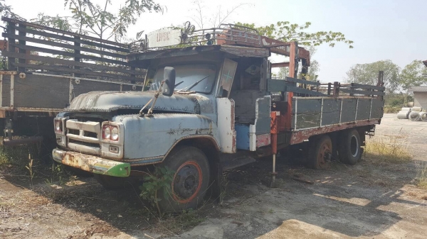 ขายตามสภาพ 10 ล้อ หัวยาวเพลาเดียว ติดเครน KATO 3 ตัน เครื่อง 6BD1 160 แรงม้า ทะเบียนแจ้ง ม.79 ครับ