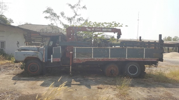 ขายตามสภาพ 10 ล้อ หัวยาวเพลาเดียว ติดเครน KATO 3 ตัน เครื่อง 6BD1 160 แรงม้า ทะเบียนแจ้ง ม.79 ครับ