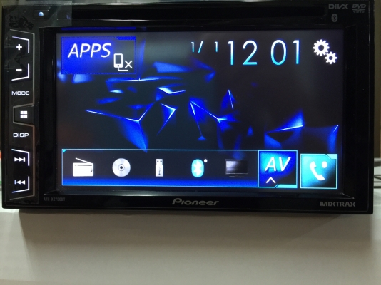 ขายวิทยุ PIONEER AVH-X2750BT จอ LED 6.2" สภาพ 90\% UP