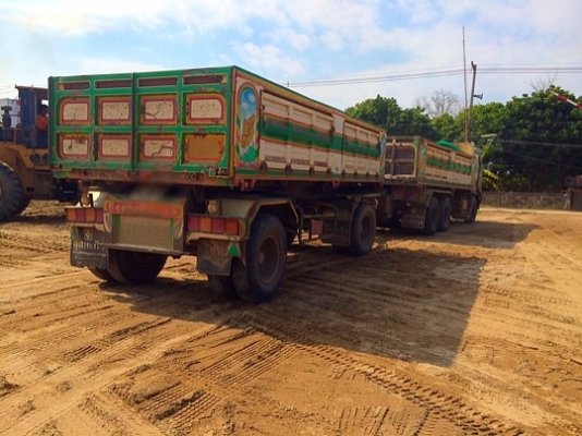 ขายด่วน รถสิบล้อสองเพลาดั้มพ์ พ่วงแม่-ลูก  HINO  MEGA 260 ปี 49  สภาพดีมาก  พร้อมใช้งาน  เอกสารพร้อม