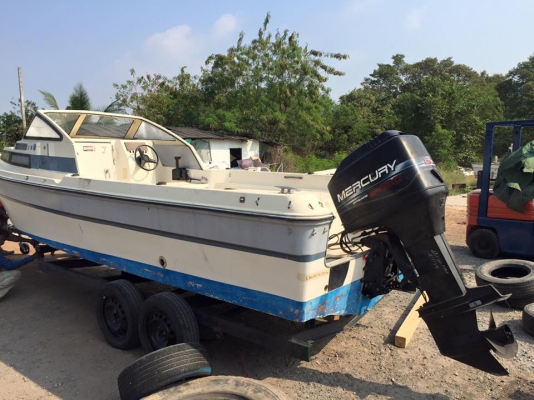 เรือ F22 เครื่องเมอร์ 150 แรงหัวฉีด