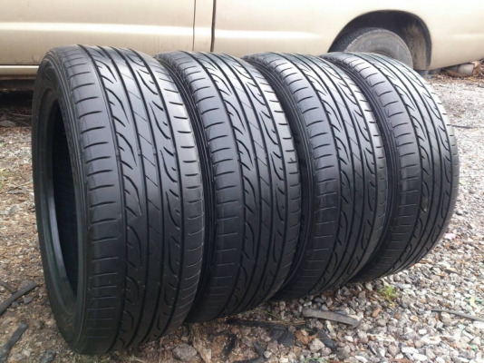 ขายยาง  DUNLOP LM704  215/55R17 ยางสัปดาห์ที่39ปี13  ดอกยางหนาเต็มสดนิ่มลึกเท่ากันไม่แตกลายไม่ร้าวสวยๆ จำนวน 1 ชุด