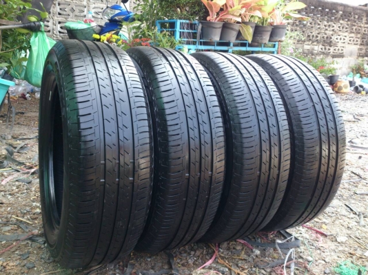 ขายยาง บริดสโตน 195/60R16  ยางสัปดาห์ที่20ปี14  ยางดอกเต็มสวยสดไม่มีปะ จำนวน 1 ชุด