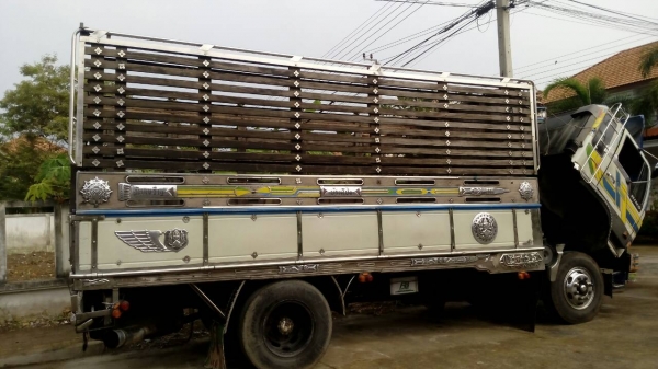 หกล้อ ฮีโน่ FF3H ปี39-HO7C185โบว์อินเตอร์ ยาง900 ช่วงยาว5.50ม สภาพดีสวยพร้อมใช้ ทะเบียนพร้อมโอน