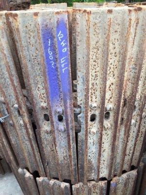 โซ่พร้อมใบเก่านอกญี่ปุ่น komatsu pc120-1-3 ใบยาว 70 ซม เส้นละ 55,000