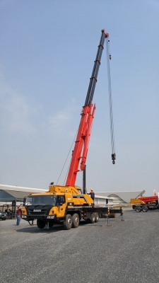 ขายรถเครน SANY 60 ตัน รุ่น STC 600s มาใหม่ รุ่นนี้มี counterweight เพิ่มให้ด้วย