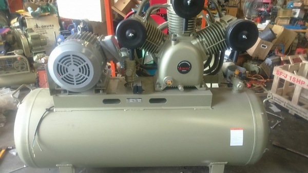 ปั๊มลม 15HP500ลิตรมอเตอร์มิตรซูบิชิ ไฟ380V.
