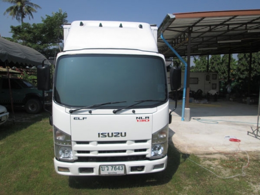 ISUZU NLR 130 ตู้แห้ง ป้ายเล็กไม่ติดเวลา