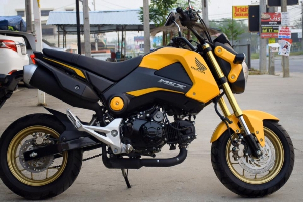 Honda Msx สีเหลือง ปี 2015 สภาพป้ายแดง ราคา เบา ๆ