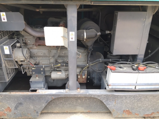 เครื่องปั๊มลม Airman PDS390S : 390cfm : 7บาร์ สต็อกนำเข้าจากญี่ปุ่น สนใจโทร. 080-6565422 (หนิง)