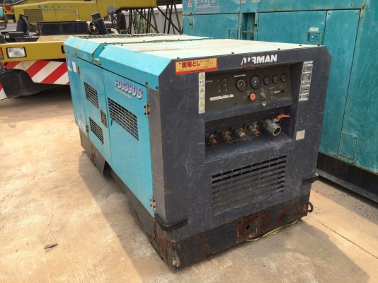 เครื่องปั๊มลม Airman PDS390S : 390cfm : 7บาร์ สต็อกนำเข้าจากญี่ปุ่น สนใจโทร. 080-6565422 (หนิง)