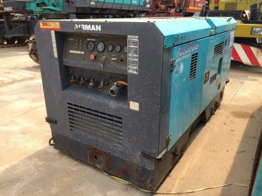 เครื่องปั๊มลม Airman PDS390S : 390cfm : 7บาร์ สต็อกนำเข้าจากญี่ปุ่น สนใจโทร. 080-6565422 (หนิง)