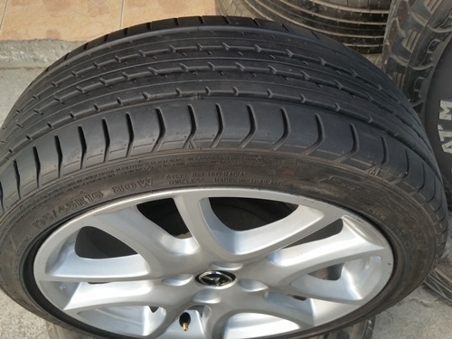 ขายล้อแม็กซ์ Mazda 2 TOP16 ยาง195/45/16 ปี 12 4 ล้อ