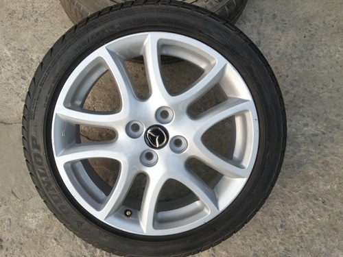 ขายล้อแม็กซ์ Mazda 2 TOP16 ยาง195/45/16 ปี 12 4 ล้อ