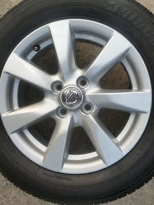 ขายล้อแม็กNISSAN ALMERA VL15 185/65/15 ปี 13 4 ล้อ