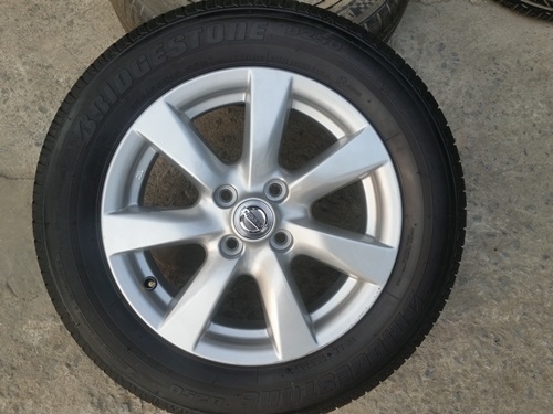 ขายล้อแม็กNISSAN ALMERA VL15 185/65/15 ปี 13 4 ล้อ