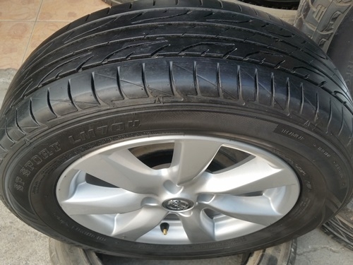 ขายล้อแม็กNISSAN ALMERA VL15 195/65/15 ปี 14 4 ล้อ