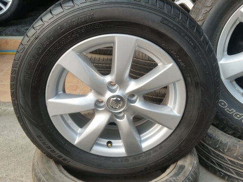 ขายล้อแม็กNISSAN ALMERA VL15 195/65/15 ปี 14 4 ล้อ