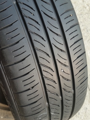 ขายล้อ ADVAN ขอบ15 4รู100-114 กว้าง6.5  ยางปี 13 4 ล้อ