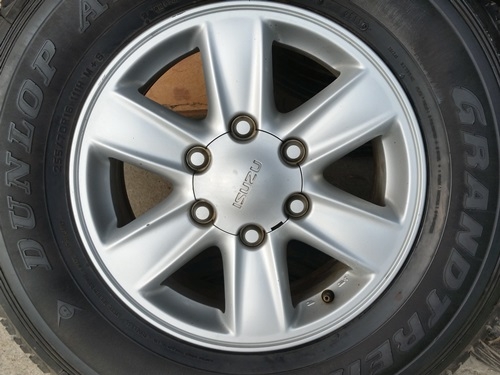 ขายล้อแม็กISUZU GOLD 16 ยาง255/70/16   4 ล้อ