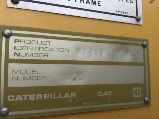 ขายรถเกรด CATERPILLAR 140G