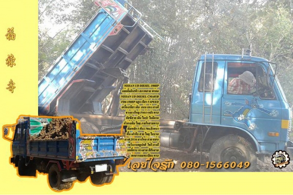 **485,000 บ.ต่อรอง/// 6ล้อดั้มดิน5คิว NISSAN UD DIESEL CMA-150แรง เครื่อง/เกียร์ เดิม 5สปีด Fหน้า-หลัง พ.พาวเวอร์ เบรคลม ดั้ม3.70ม.ยาง8.25/16 สวย พร้อมใช้ **ขาย NISSAN UD 150HP 6ล้อดั้มดิน5คิว สภาพสวย พร้อมใช้งาน เล่มครบ NISSAN UD DIESEL CMA81B FD6-6สูบ 1