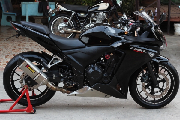 <เอิร์ท พิดโลก> ขาย CBR500r ปี2013 แต่งสวยท่อสูตร เกียรโยง