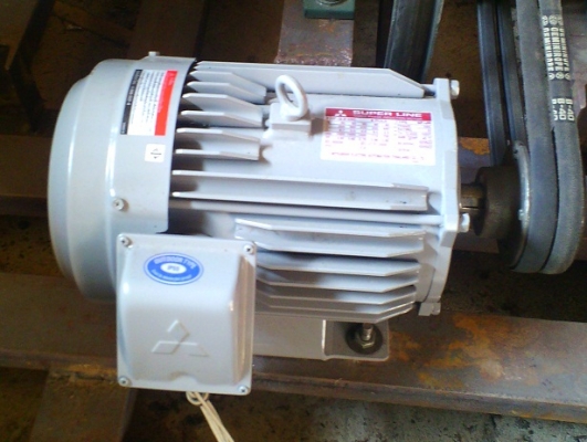 มอเตอร์มิตซูบิชิ 3 แรง 3 เฟส Mitsubishi SF-JR 3HP